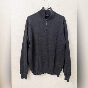 Jeremy Argyle NYC Merino Wool Pullover Sweater - L